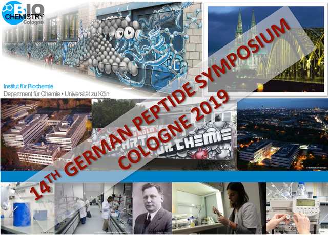 German Peptide Symposium in Cologne 19-21/3, 2019